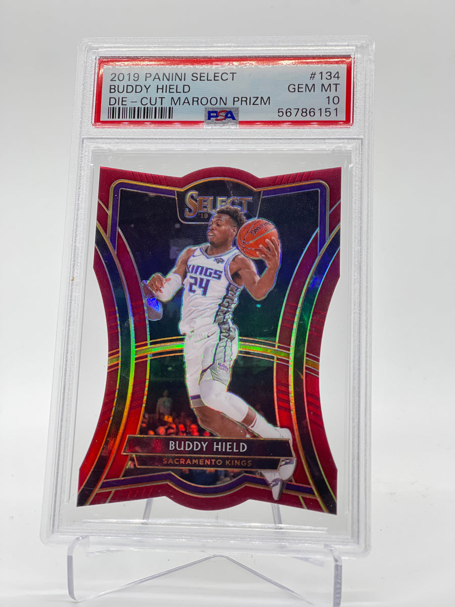 Buddy Heild - 2019 Panini Select - Die Cut Maroon Prizm