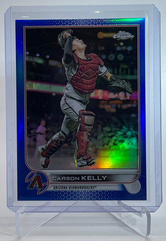 Carson Kelly - BLUE Numbered - Topps Chrome