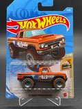 '70 Dodge Power Wagon (orange) - Hot Wheels