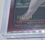Mahki Backstrom - Bowman 1st Chrome - Purple Numbered 199