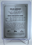 Nolan Arenado - Numbered - Bowman Platinum