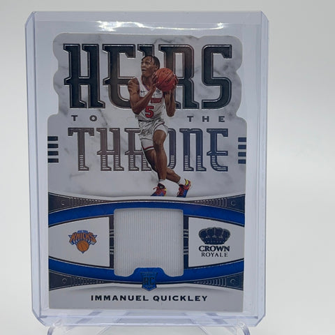 Immanuel Quickley - RC HT Crown Royal