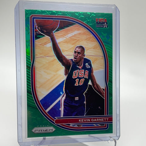 Kevin Garnett - USA Basketball Green Prizm